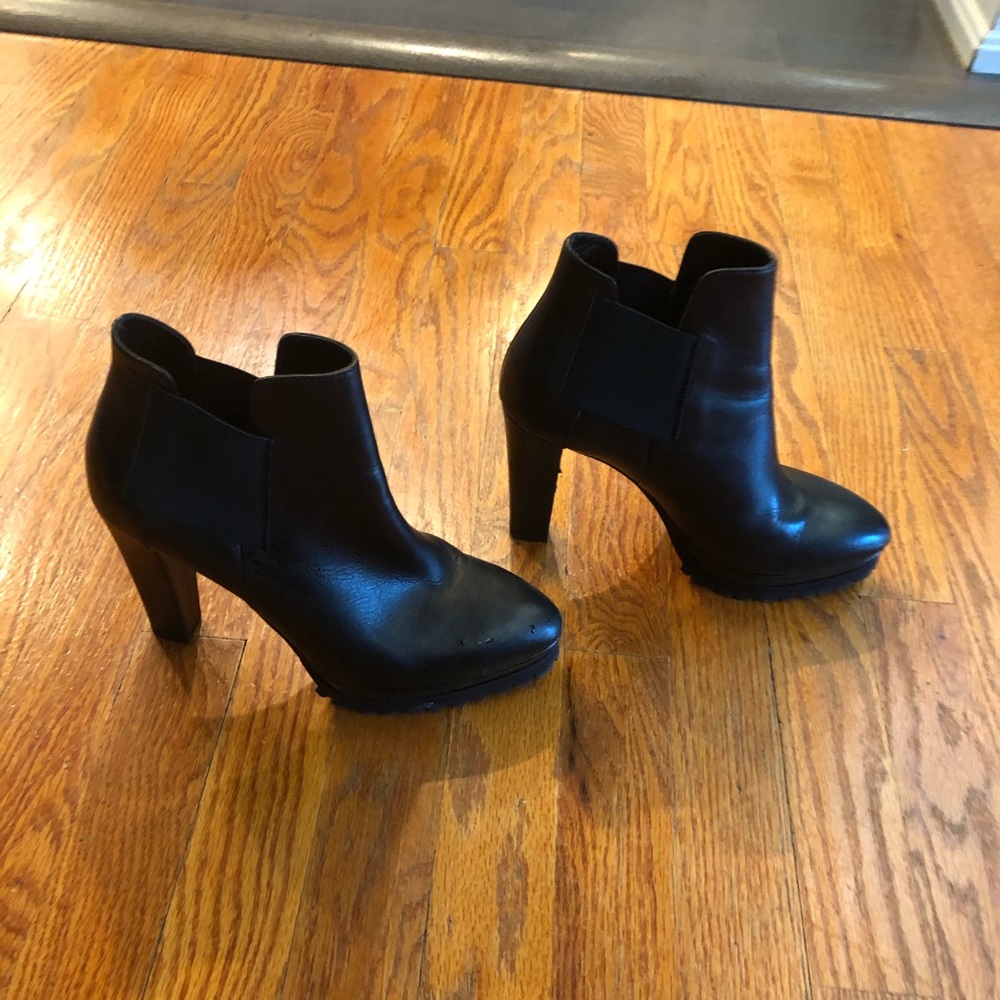All Saints Black Ankle Boots
